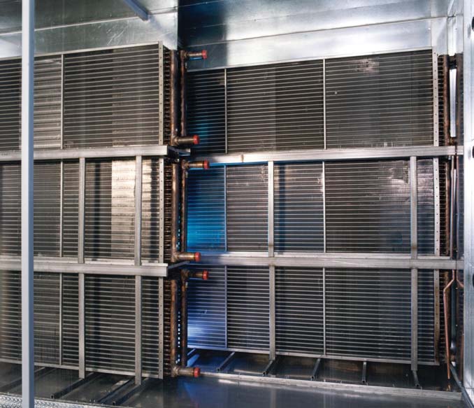 Chilled water coils